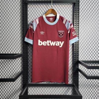 Shirt Football 22 / 23 West Ham Red Home High quality