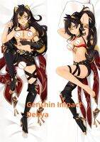 Dakimakura อะนิเมะปลอกหมอน Genshin ผลกระทบ Dehya พิมพ์สองด้านขนาดชีวิตปลอกหมอนของขวัญสามารถปรับแต่ง