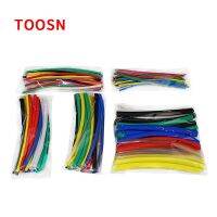 【cw】 TOOSN 140pcs Electric Cable Tube Kits shrink tubing Wrap Sleeve Assorted 5 Sizes Mixed Color