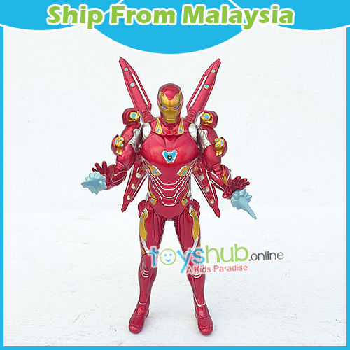 Avengers 4 Endgame Tony Stark Legends Zd Toys Iron Man Mk50 Action Figure  Ironman Mark 50 Toy Gift Height 17Cm | Lazada