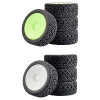 RC Car Rubber Tires &amp; Wheels Rims 12mm Hex Hub for WLtoys 144001 and 118 116 110 Car Tyre(4-Pack)