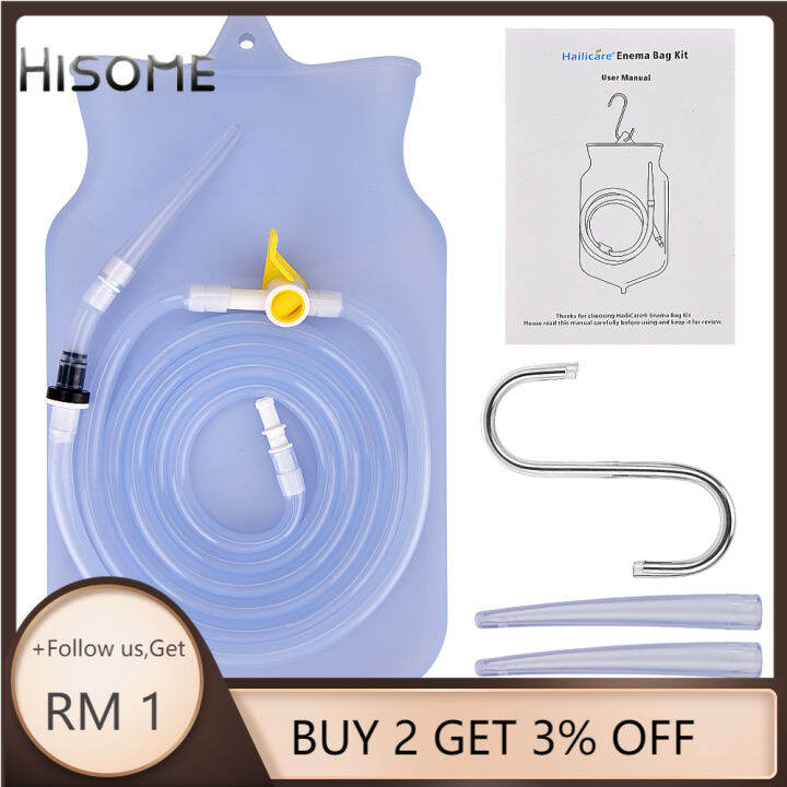 Feminine Hygiene Enema Bag Sets for Colon Cleansing Enema Kit Flusher Constipation Wash Lazada