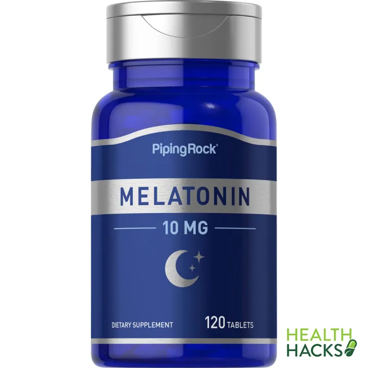 Piping Rock Melatonin 10 mg, 120 Tablets | Lazada PH