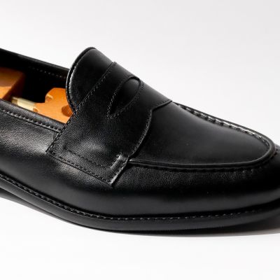 MARS PEOPLES - Unlined Penny No.2 loafers สีดำ Black