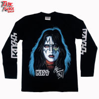 เสื้อวง Kiss SP 195 (สีฟ้า) แขนยาว เสื้อวงดนตรี