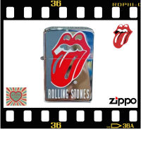 Zippo Rolling Stoness "tongue and lips" iconic logo, 100% ZIPPO Original from USA, new and unfired. Year 2014