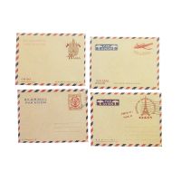 10 Pcs/lot Mini Retro British Style Travel Envelop Kraft Paper Envelopes For Mini Postcard Small Gift Greeting Sobres Invitacion