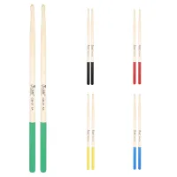 1คู่ Professional ไม้ Drumsticks 5A Maple สบายกลอง Mallets สำหรับผู้เริ่มต้น Percussion Instruments อุปกรณ์เสริม