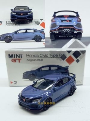 MINI GT 1/32 Scale Diecast Car Model Toys Honda Civic Type R FK8 Die-Cast Metal Vehicle Model Toy For Boys Kids Collection Gift