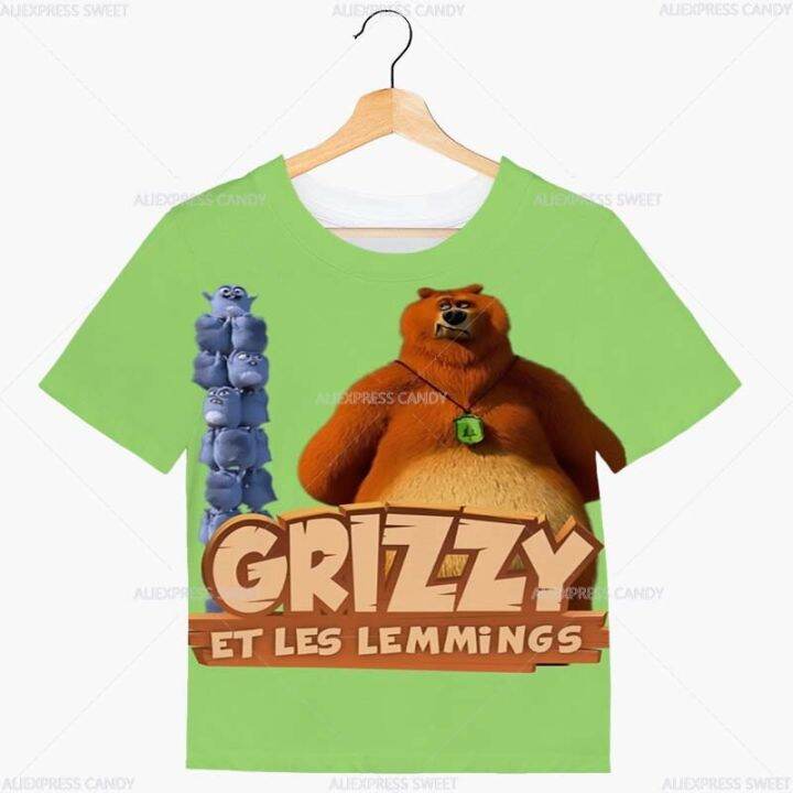 summer-boys-lemmings-print-t-shirts-girls-cartoon-tshirts-children-sunlight-grizzly-bear-animal-t-shirts-kids-cute-tops-clothes