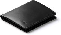 Bellroy Note Wallet (Slim Leather Bifold Design, RFID Blocking, Holds 4-11 Cards, Coin Pouch, Flat Note Section) - Black - Rfid