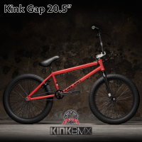 จักรยานBMX 20.5นิ้ว bmx Kink Gap 20.5" - Matte Baked Red