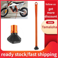 【ลดกระหน่ำ】Tamalohaอะลูมินัมอัลลอยที่จอดรถขาตั้งKickstand Supporter FitสำหรับKTM 150 200 250 300 350สีส้มสีดำ