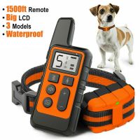 Vibration Pet Shock Collar 500M With Rechargeable 2022 Control Training Training Collar Waterproof Dog Dog Sound Electric Remote