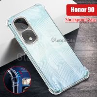 เคสโปร่งใส Honor 90 Pro 90Pro สำหรับ Honor 90 70 Pro Honor90 70Pro Honor90Pro 5กรัม2023เคสมือถือโปร่งแสง TPU ฝาหลังป้องกันการตกปลอกกันกระแทก