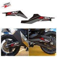 ”{}“ สำหรับชุดสติกเกอร์ป้องกันสวิงอาร์มรถจักรยานยนต์ของ Honda X-ADV 750 2021-2024