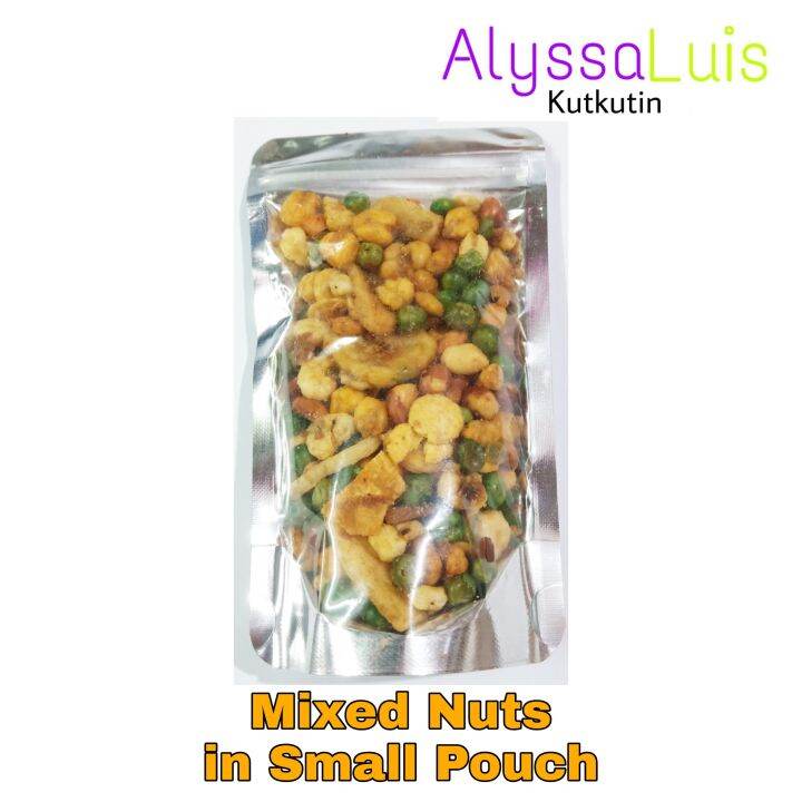 Mixed Nuts in Small Pouch Kutkutin Lazada PH