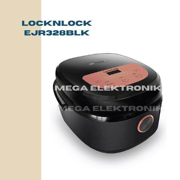 LocknLock EJR328BLK Rice Cooker Digital Low Carbo 2 Liter Lazada