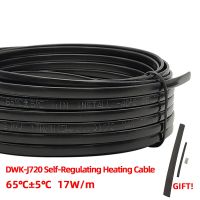 Best Sale 220V 230V 240V No need Controller Water-proof Self Regulating Heating Cable  Prevent Pipe Freeze Heat Trace System Wires Leads Adapters