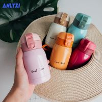 ✻❁△ 200ml/360ml Cute Candy Mini Thermos Cup Kids Cartoon Hot Water Bottle Stainless Steel Thermal Coffee Mug Vacuum Flask Insulated