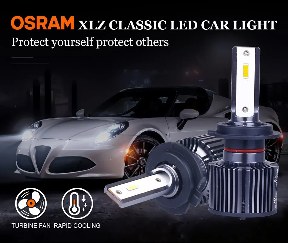 OSRAM LED Headlight LEDriving XLZ 9012 HIR2 HB2 9005 9006 HB4 HB3