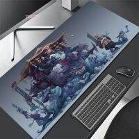 ญี่ปุ่น Samurai Mouse Pad แผ่นรองเม้าส์ Big Lock Side แผ่นรองเม้าส์นุ่ม 90x40 ซม แผ่นรองเม้าส์ยางกันลื่น