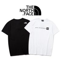 【cotton Tshirts】The NORTH FACE เสื้อยืดลําลอง แขนสั้น ผ้าฝ้าย พิมพ์ลาย ทรงหลวม สไตล์สปอร์ตS-3XL