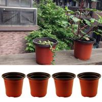 1pcs Two-color Flower Pot Gardening Soft Flower Pot COD K5C8