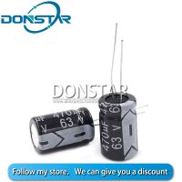 【cw】 10PCS 63V 470UF Electrolytic Capacitor 13x21MM