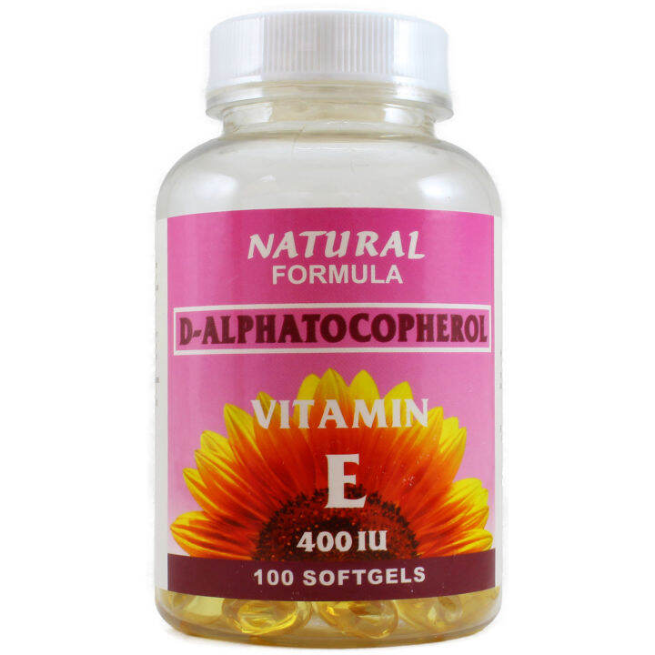 Natural Formula Vitamin E 400 IU, 100 Softgels Lazada PH