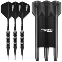 CyeeLife 20g Soft tipped Darts Professional Indoor plastic tip Darts Set For Electronic Dartboard Games Plastic storage box