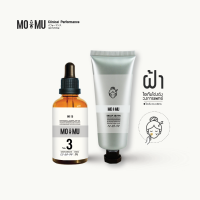 MO&amp;MU ANTI-MELASMA SET เซ็ตคู่ เซรั่ม+โอเวอร์ไนท์สปอตครีม จัดการฝ้า กระ รอยสิว จุดด่างดำ โดย คร. เภสัชกร โด่งดังจากวงการแพทย์