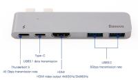 Baseus Type-C USB 3.1 HUB for MacBook Pro/Air HDMI 2K 4K Dual USB 3.0 USB C Adapter