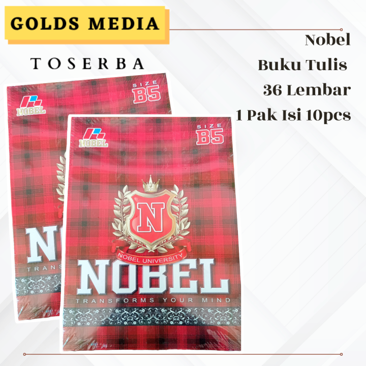 Nobel Buku Tulis Campus 36 Lembar Dan 50 Lembar Harga 1 Pack Isi 10 ...