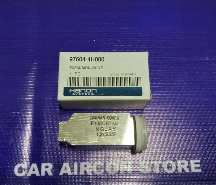 car aircon expansion valve original HANON hyundai grand starex (97604