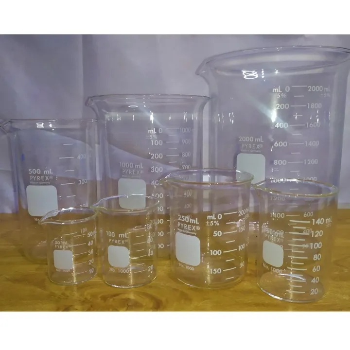 Pyrex Beaker Glass Made In Germany 50ml 100ml 150ml 250ml Lazada Ph 6124