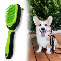 Pet 5 in 1 Grooming Slicker Brush Set Ball Pin &amp; Bristle Brush Deshedding Comb Detangling Comb BathMassage Brush