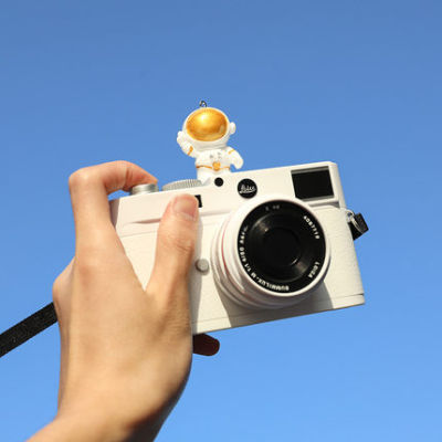 3D การ์ตูนนักบินอวกาศบทบาทเด็กกล้องไฟฉายรองเท้าร้อนปกป้องปกสำหรับ Canon Nikon ฟูจิซัมซุง Leica olympu LUMIX