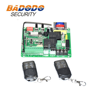 220VAC 370W to 1000W sliding gate opener motor control board electronic card controller pcb with optional remote control