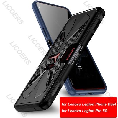 「Enjoy electronic」 for Lenovo Legion Y70 Y90 2 Pro 5G Phone Duel Case Soft Silicone Shockproof Heat Dissipation Gaming Cover for Legion Duel Funda