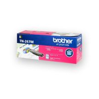 ตลับหมึกแท้ LaserJet Brother TN-267 สีชมพูมาเจนต้า