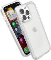 Catalyst iPhone 13 Pro Case Influence Series Slim Case, Finger-Print Safe Cases, Drop Proof Phone, with Lanyard (Clear)