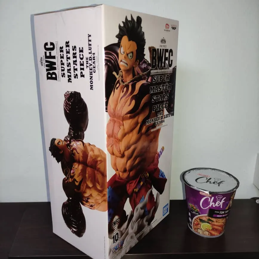 One Piece World Figure Colosseum 3 Monkey D. Luffy Gear 4 Brush Ver. Super