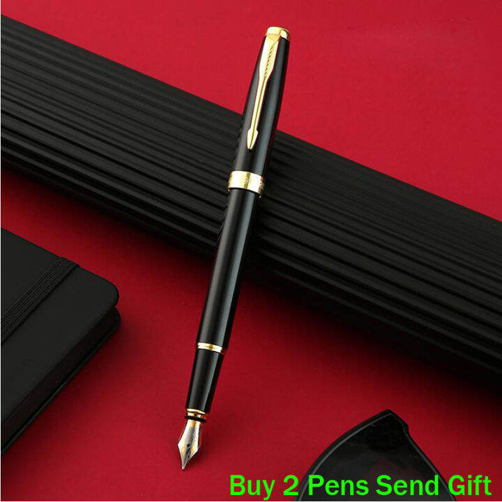 Reka Bentuk Klasik Jenama Sonnet Penuh Logam Dakwat Fountain Pen ...