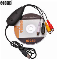 Ezcap172 USB 2.0 Audio Video Capture Card Grabber Convert Analog Video for VHS Video Recorder Camcorder DVD for Windows Win10