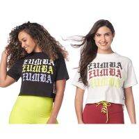 เสื้อยืด Zumba wear Z3T0 0024 สําหรับผู้หญิง