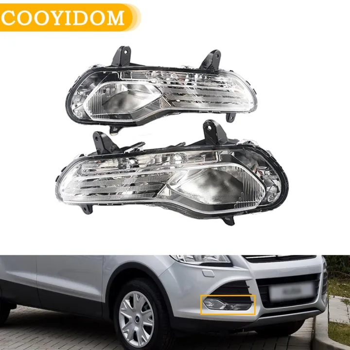 DRL Driving Lights Fog Lights 12V Car Fog Lights Halogen For Ford