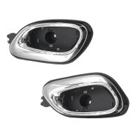 Door Inside Handle Base 20955311 20955302 for 2010-2015 Side Door Handle Open Chrome Trim Panel