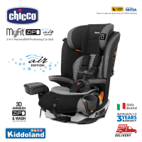 Chicco คาร์ซีท Myfit Zip Air Car Seat คาร์ซีทสำหรับเด็กน้ำหนัก 11.33 – 45.35 กิโลกรัม แบบ 2 in 1 ติดตั้งได้ทั้งแบบ Belt และ Isofix สี Atmos/Quantum