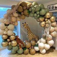 【hot】❦✐▣ Jungle Balloons Garland Arch Birthday Kids Baby Shower Ballon Chain